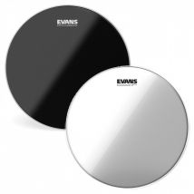 Evans Hydraulic Black Snare Drum Head & Hazy 300 Pack 14