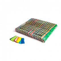 1kg Slowfall Confetti Rectangles Multicolour