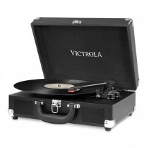 Victrola Journey Turntable with BT and Built-In Speakers Black