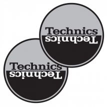 Technics Slipmat Moon 1 Silver/Black Mirror