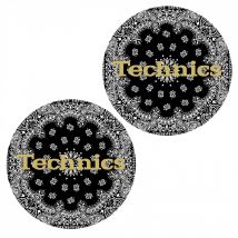 Technics Slipmat Bandana 1 Black