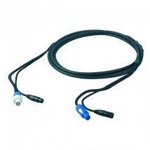 Proel XLR Audio and Powercon Power Hybrid Cable 2m
