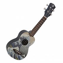 Luna Great Wave Soprano Ukulele Great Wave Graphic