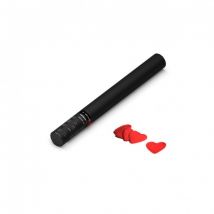 50cm Handheld Confetti Cannon Red Hearts