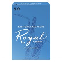 Royal by DAddario Baritone Saxophone Reeds 3 (10 Pack)