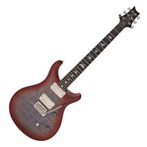 PRS CE24 57/08s Ebony Fingerboard Satin Faded Grey Black Cherry Burst #0356551