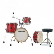 Sonor AQX 14 Micro Shell Pack w/Free Throne Red Moon Sparkle