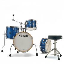 Sonor AQX 16 Jungle Shell Pack w/Free Throne Blue Ocean Sparkle