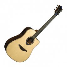 Lâg Hyvibe 30 Dreadnought Acoustic Smart Guitar Natural Gloss