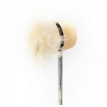 Low Boy Lightweight Puff Daddy Natural w/ Black Stripes