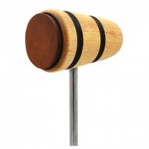 Low Boy Leather Daddy Natural w/ Black Stripes