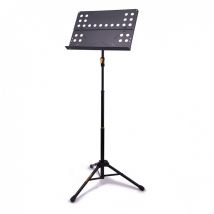 Hercules BS418BPLUS Orchestra 3 Section Stand Perforated Desk