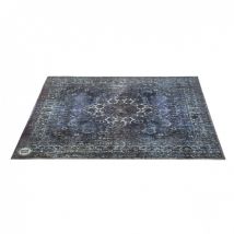 Drum N Base Vintage Persian Drum Rug Blue 185 x 160cm