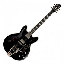 Hagstrom Tremar Viking Deluxe Black