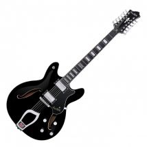 Hagstrom Viking Deluxe 12-String Gloss Black