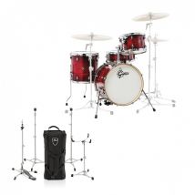 Gretsch Catalina Jazz 18 4pc & DW 6000 H/W Crimson Burst
