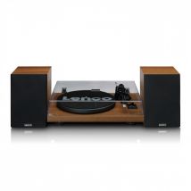 Lenco LS-480 Turntable and Speaker Bundle with Bluetooth