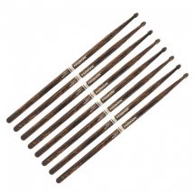 Promark Rebound 5A FireGrain Hickory Drumstick Acorn Tip 4-Pack