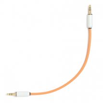 MyVolts Candycords 3.5mm Straight Stereo Jack Cable - 15cm Sunset