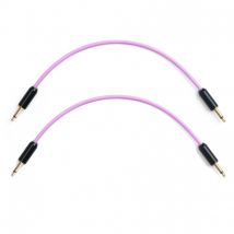 MyVolts Candycords Halo 3.5mm Cable 2-Pack - 15cm Jellybean
