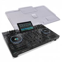 Denon DJ Prime 4+ Standalone DJ Controller with Decksaver Cover