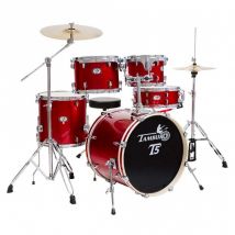 Tamburo T5 Series 22 5pc Drum Kit Bright Red Sparkle