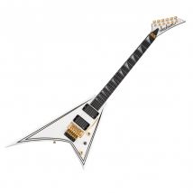 Jackson MJ Series Rhoads RR24MG White with Black Pinstripes