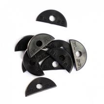 RockLocks 53 Delrin Tension Rod Locks Standard Size Pack of 10