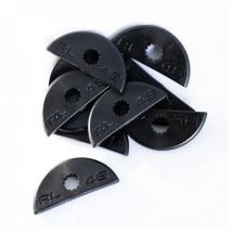 RockLocks 49 Delrin Tension Rod Locks Small Size Pack of 10