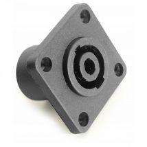 Stagg Male Panelmount Speaker Socket Black