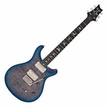 PRS CE24 Ebony FB 5708 Satin Faded Grey Black Blue Burst 0357672