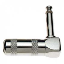 Stagg 1/4" Nickel Plated L-Shape Male Phone Plug