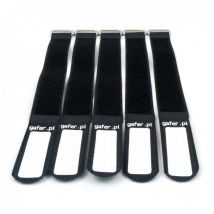 Gafer PL Tie Straps 25x260mm (5 Pack) Black