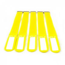 Gafer PL Tie Straps 25x400mm (5 Pack) Yellow