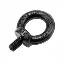 Safetex Black Eyebolt M12/20mm