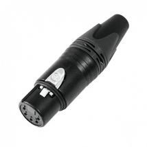 Neutrik NC5FXX-B 5-Pin XLR Socket