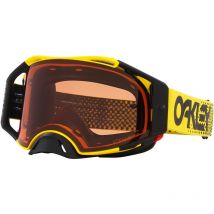 Masque cross AIRBRAKE MX MOTO YELLOW PRIZM MX BRONZE OAKLEY