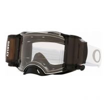 Masque cross AIRBRAKE MX TUFF BLOCKS WHITE CLEAR ROLL OFF OAKLEY