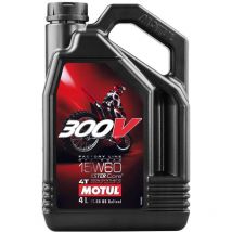 Huile 4T 300V 4T FACTORY LINE OFF ROAD 15W60 4L MOTUL