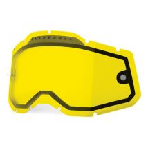 Ecran de masque Accuri2/Strata2/Racecraft2 double ventilé jaune 100