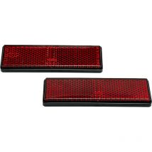 Feux Catadioptres Rouge Adhésives Rectangulaire MAXXE