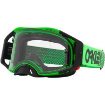 Masque cross AIRBRAKE MX MOTO GREEN CLEAR OAKLEY