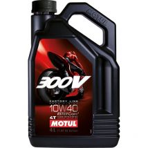 Huile 4T 300V 4T FACTORY LINE 10W40 4L MOTUL