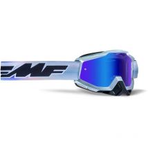 Masque cross POWERBOMB Afterburn - Ecran Miroir Bleu FMF