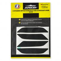 4 Stickers pour casque MAXXE