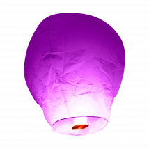 Lanterne Volante Balloon Parme
