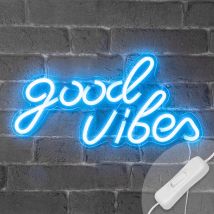Lampe Néon Good Vibes 40,5CM