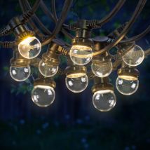 Guirlande Guinguette 50m IP 65 Transparent