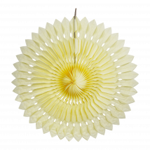 Rosace papier 50cm Ivoire (Nouvelle Collection)