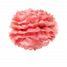 Pompons Rose Blush 30cm x2